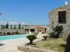 La grande piscine de notre Maison d'hote - gite - à vendre - avec piscine à Perpignan (19).webp